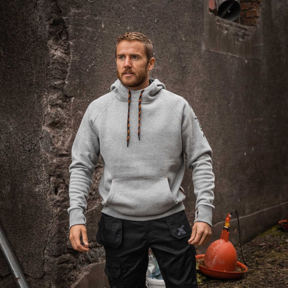 Xpert Pro Pullover Hoodie Grey - Image 2