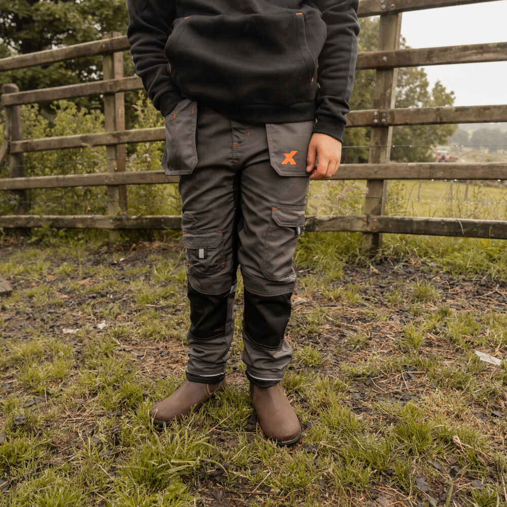 Xpert Pro Junior Stretch Work Trouser Grey - Image 2