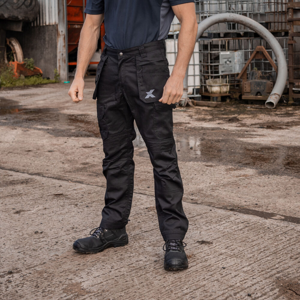 Xpert Pro Stretch+ Work Trouser Black - Image 2